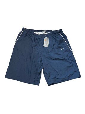 Nike Mens Navy Blue Swim Trunks XL Lined Polyester Quick-Dry Shorts
